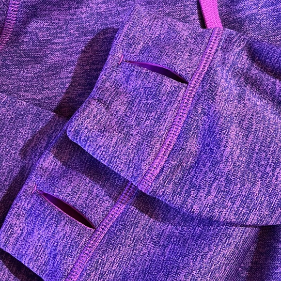 Purple M Adidas Sweatshirt ClimaWarm - Picture 4 of 5